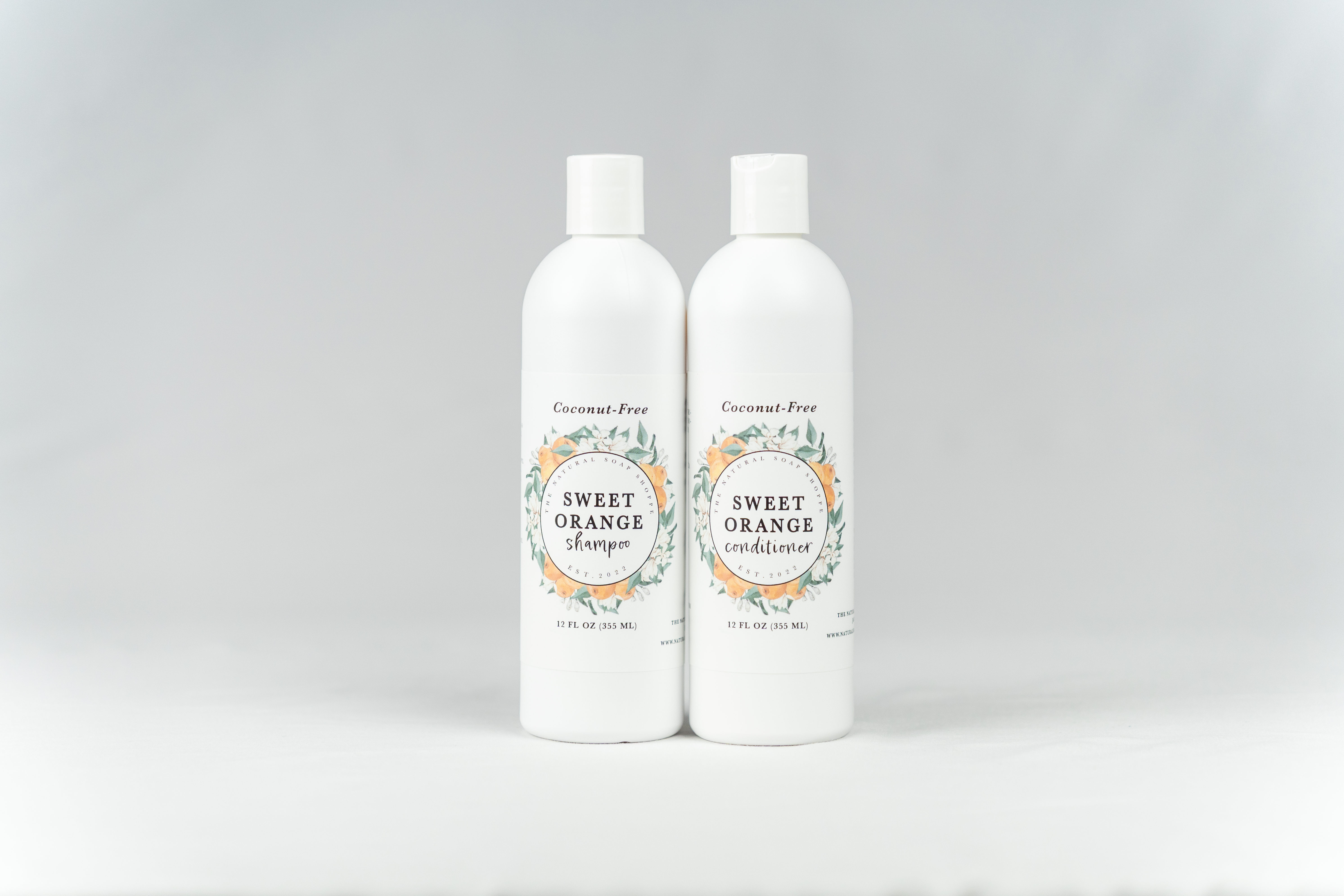Sweet Orange Shampoo & Conditioner Bundle – The Natural Soap Shoppe