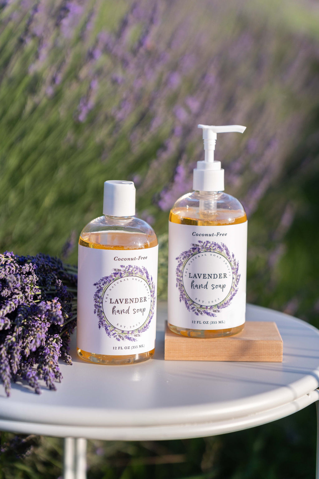 Lavender Liquid Soap with Pump image 7