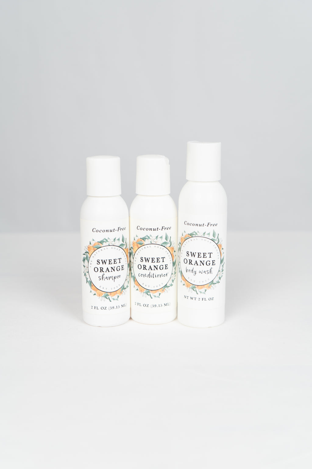 Shower Essentials Bundle- Sweet Orange (Shampoo, Conditioner, Body Wash) image 2