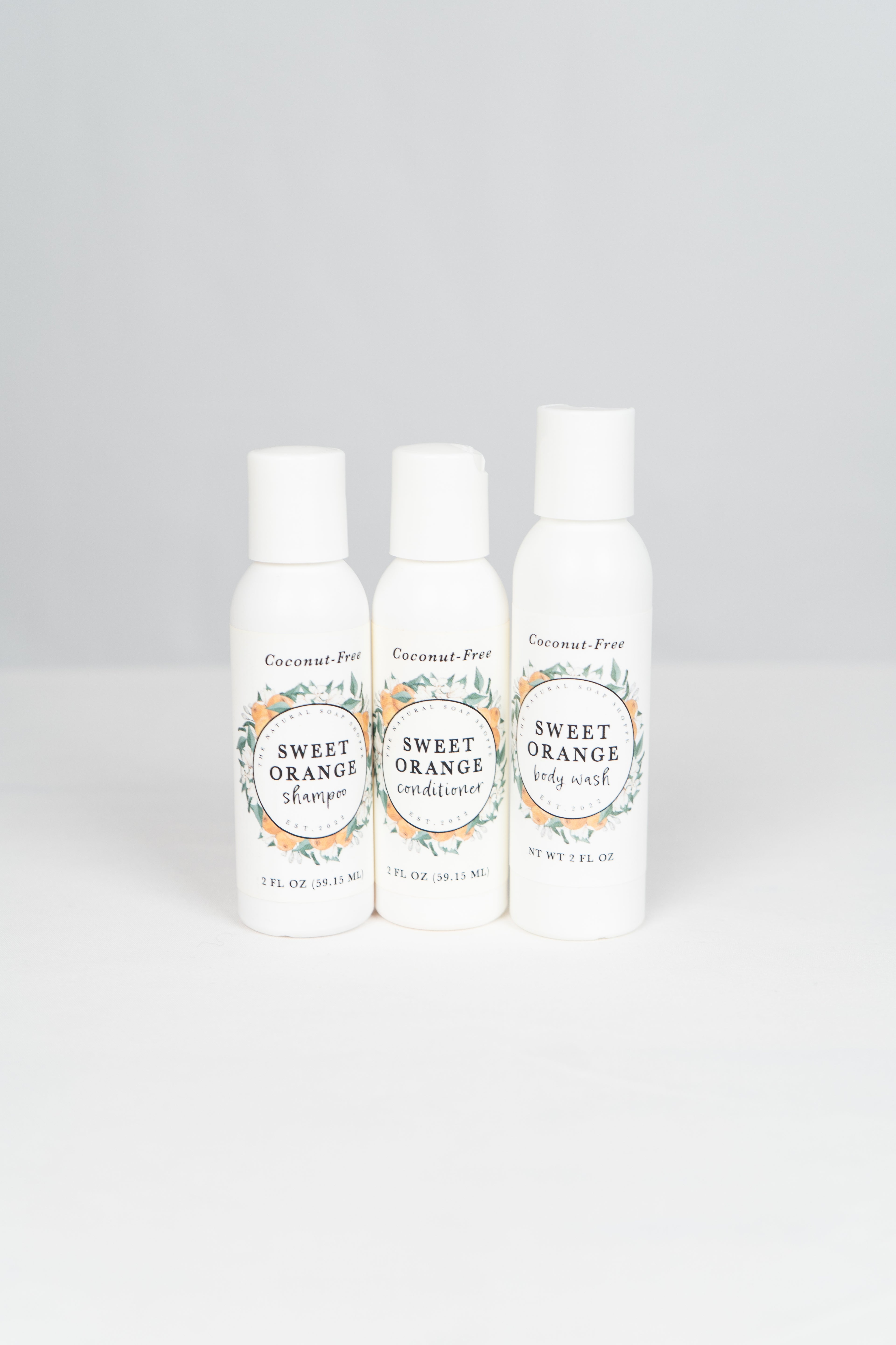 Shower Essentials Bundle- Sweet Orange (Shampoo, Conditioner, Body Wash) image 2