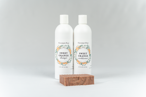 12 oz Shampoo & Conditioner & Bar Soap Bundle