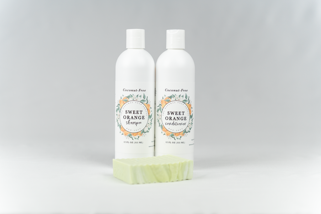 12 oz Shampoo & Conditioner & Bar Soap Bundle