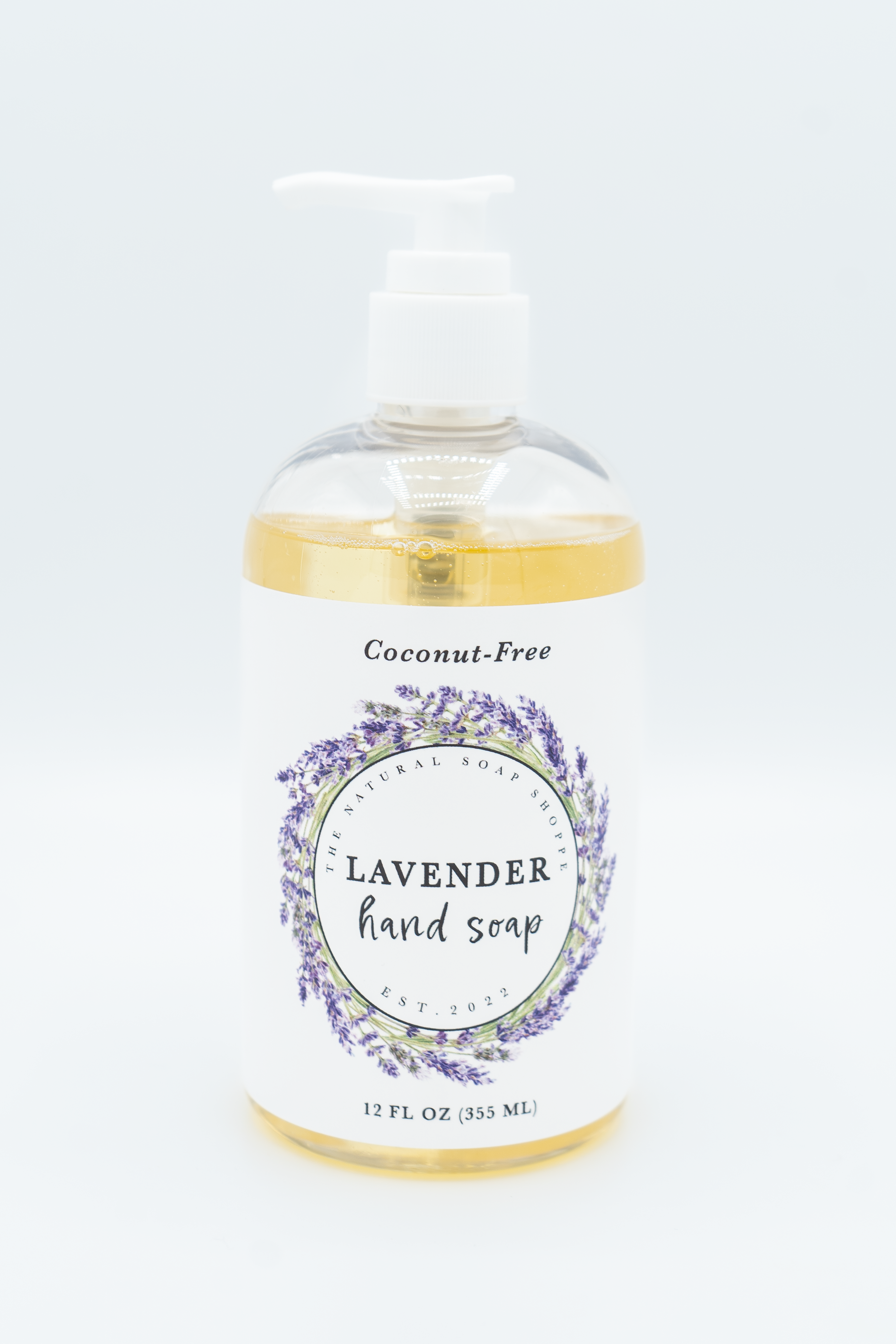 Lavender Liquid Soap with Pump image 0