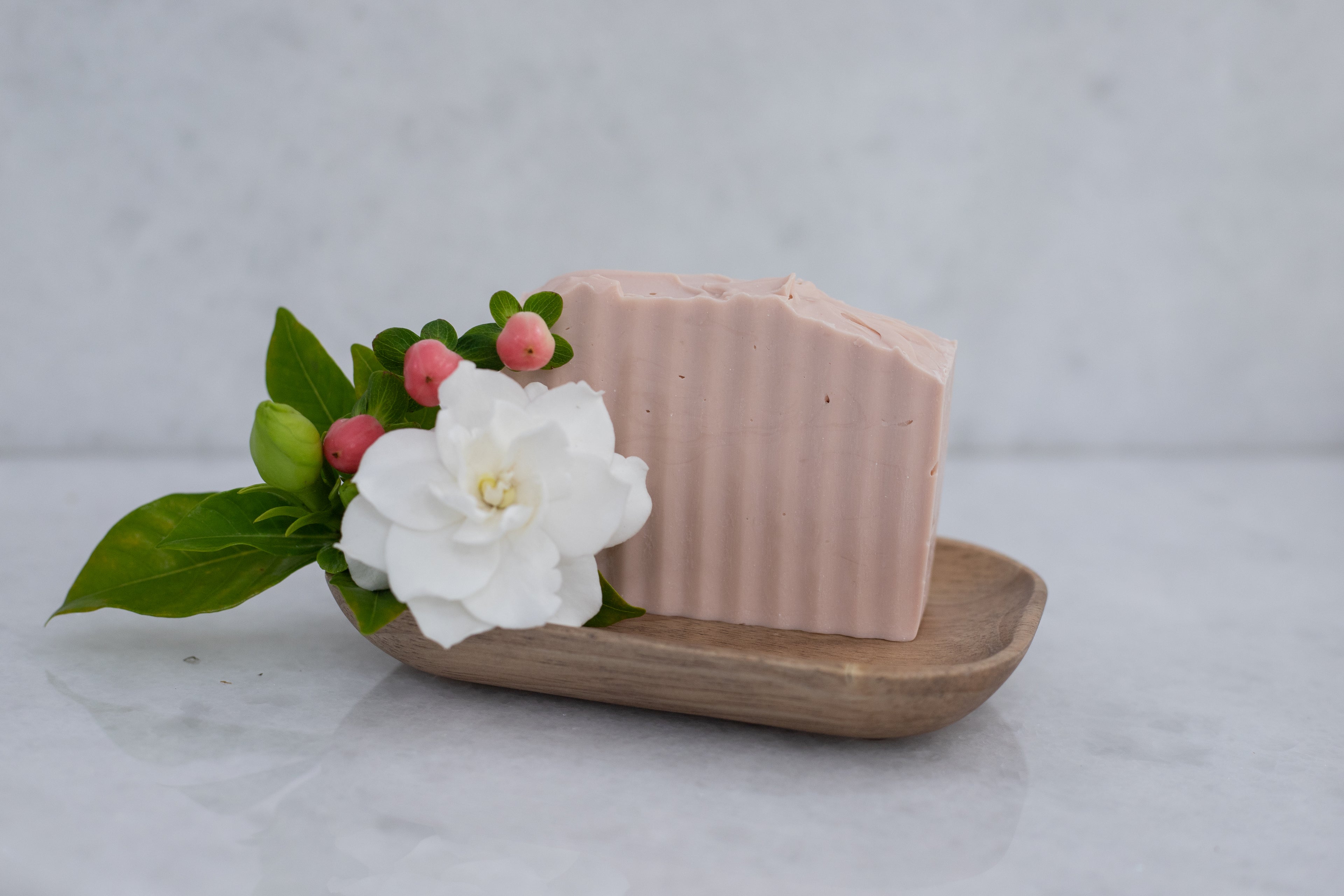 Gardenia and Rosehip Bar Soap image 2