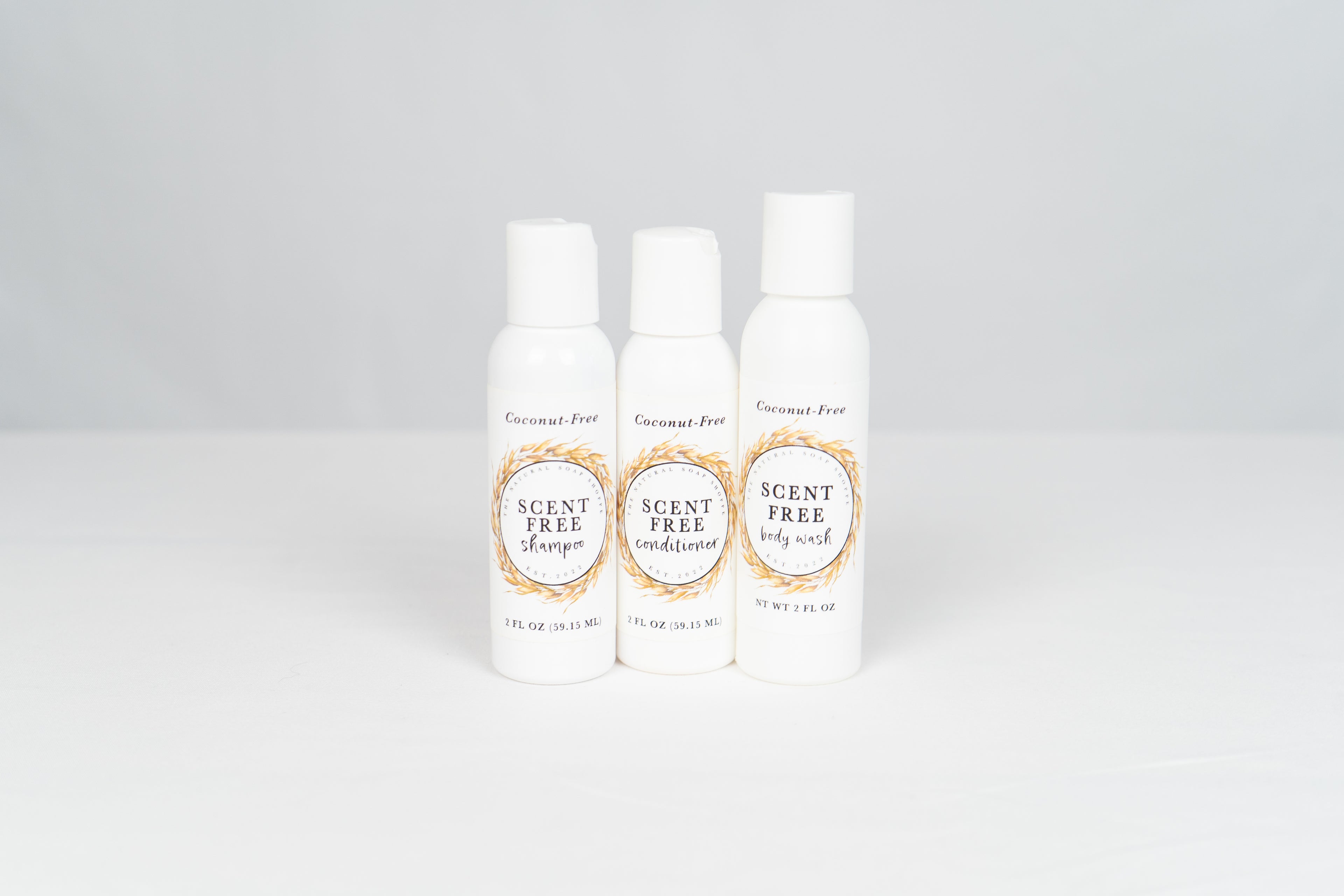 Shower Essentials Bundle - Scent-Free (Shampoo, Conditioner, Body Wash) image 3