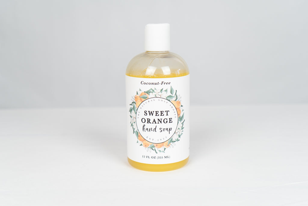Sweet Orange Liquid Soap with Pump image 2