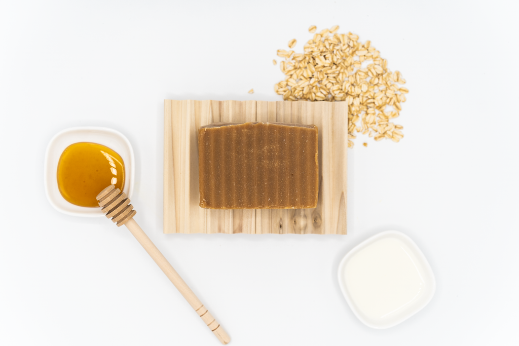 Goat's Milk, Oat & Honey Bar Soap image 0