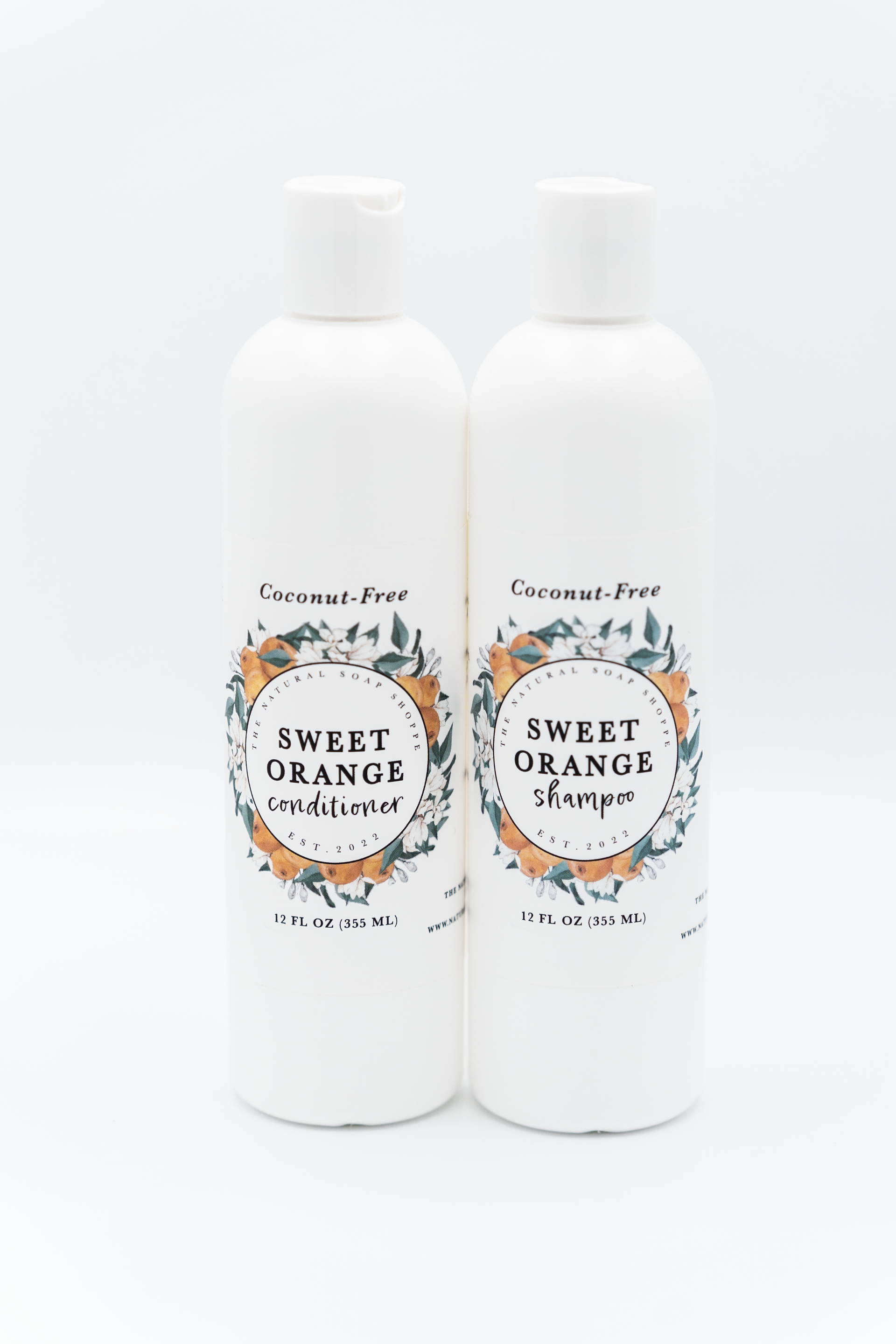 Sweet Orange Shampoo & Conditioner Bundle – The Natural Soap Shoppe