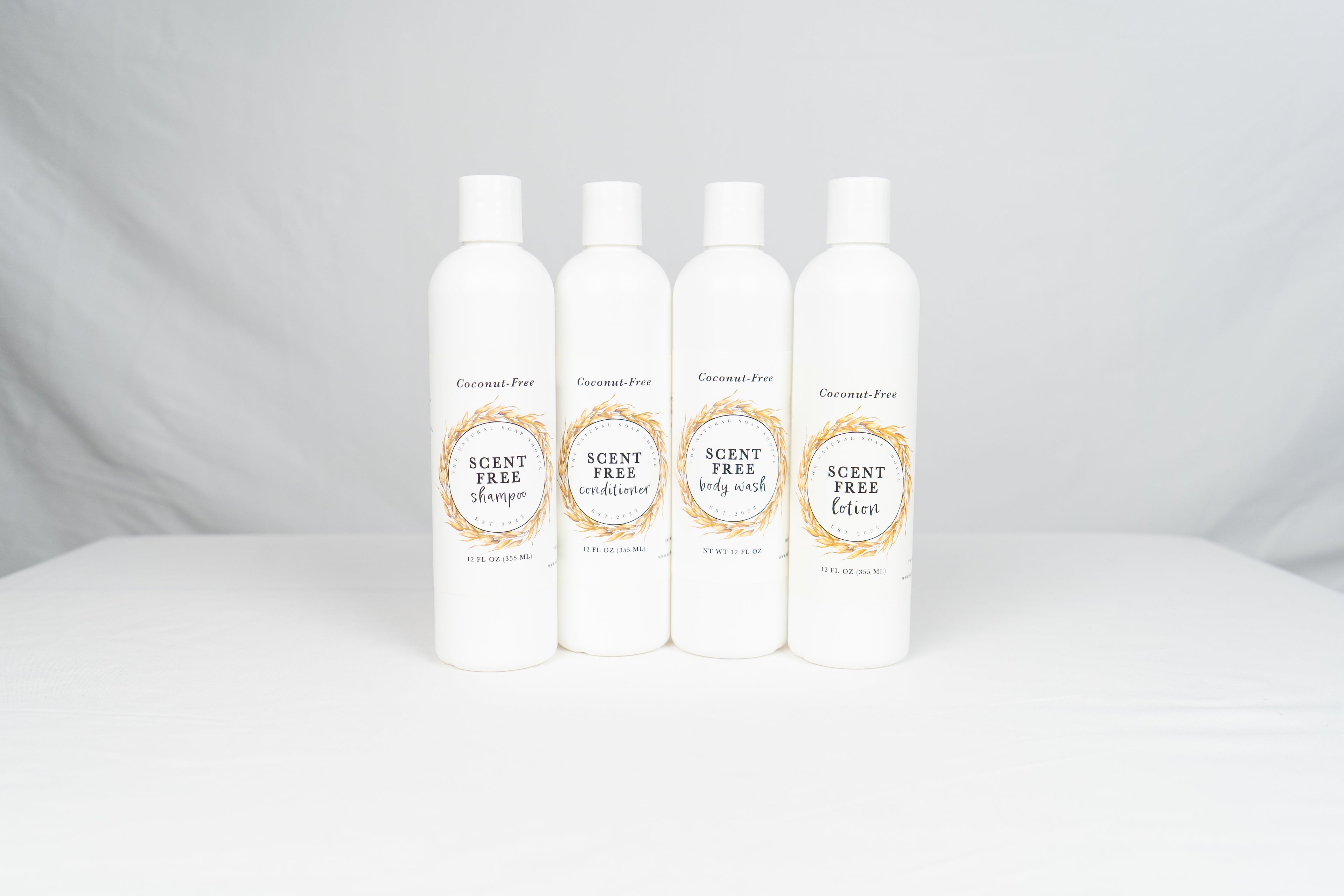 Shower Plus Bundle Scent-Free (Shampoo, Conditioner, Body Wash, Lotion) image 0