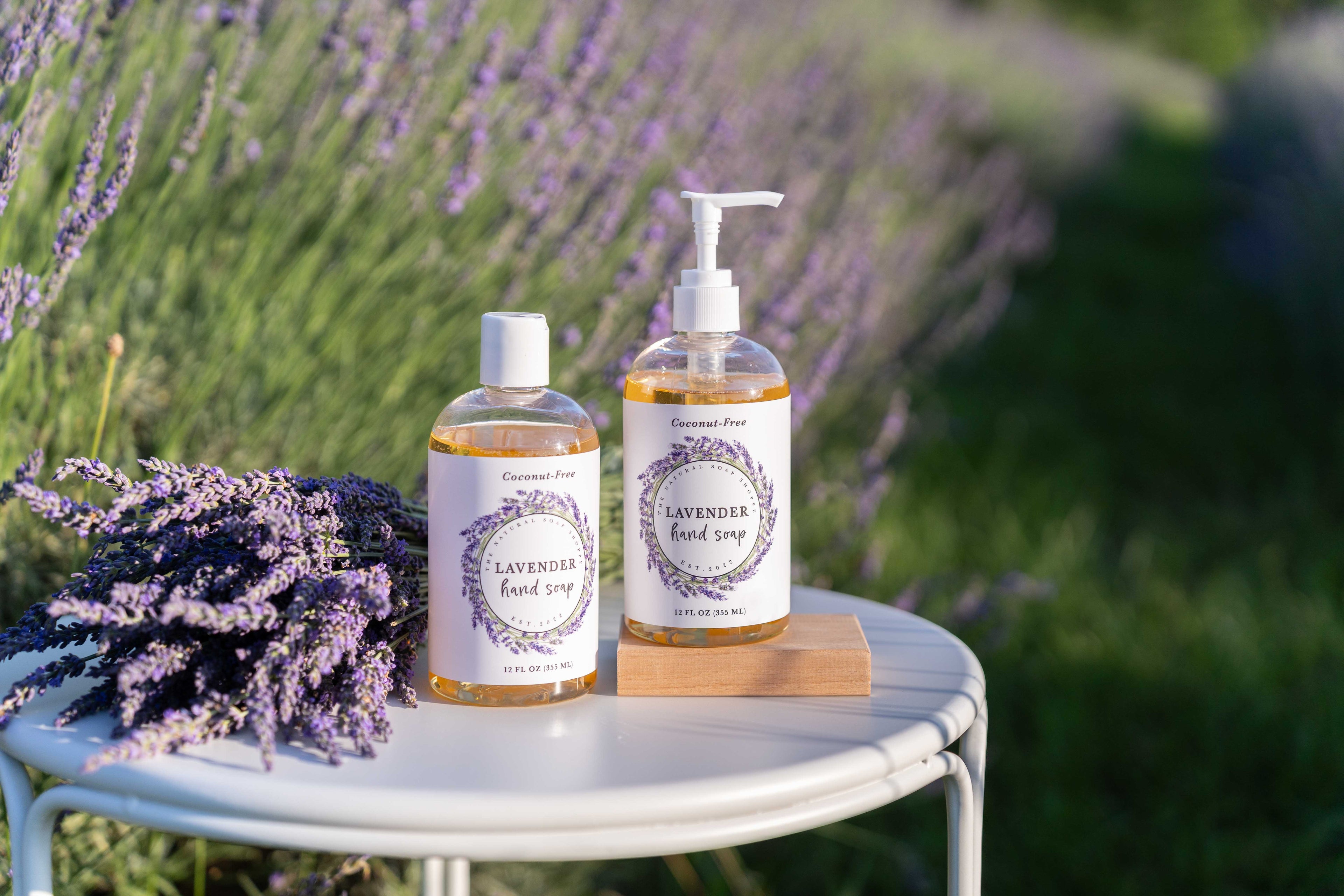 Lavender Liquid Soap with Pump image 1