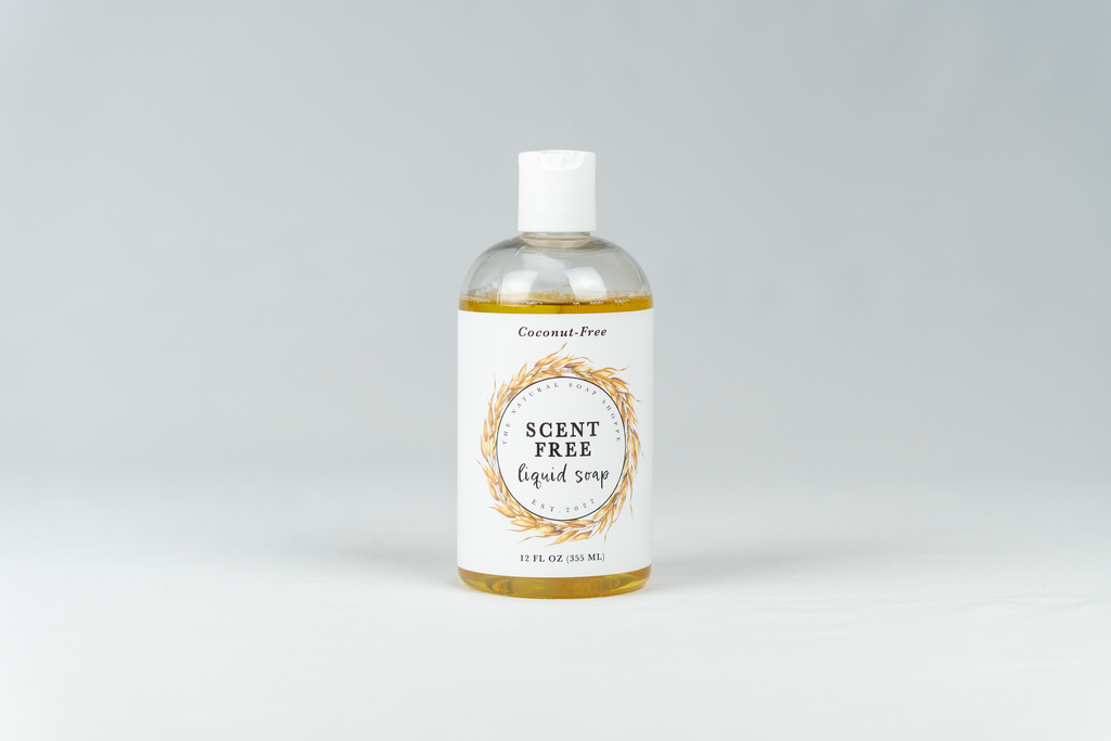 Scent Free Liquid Soap with Pump