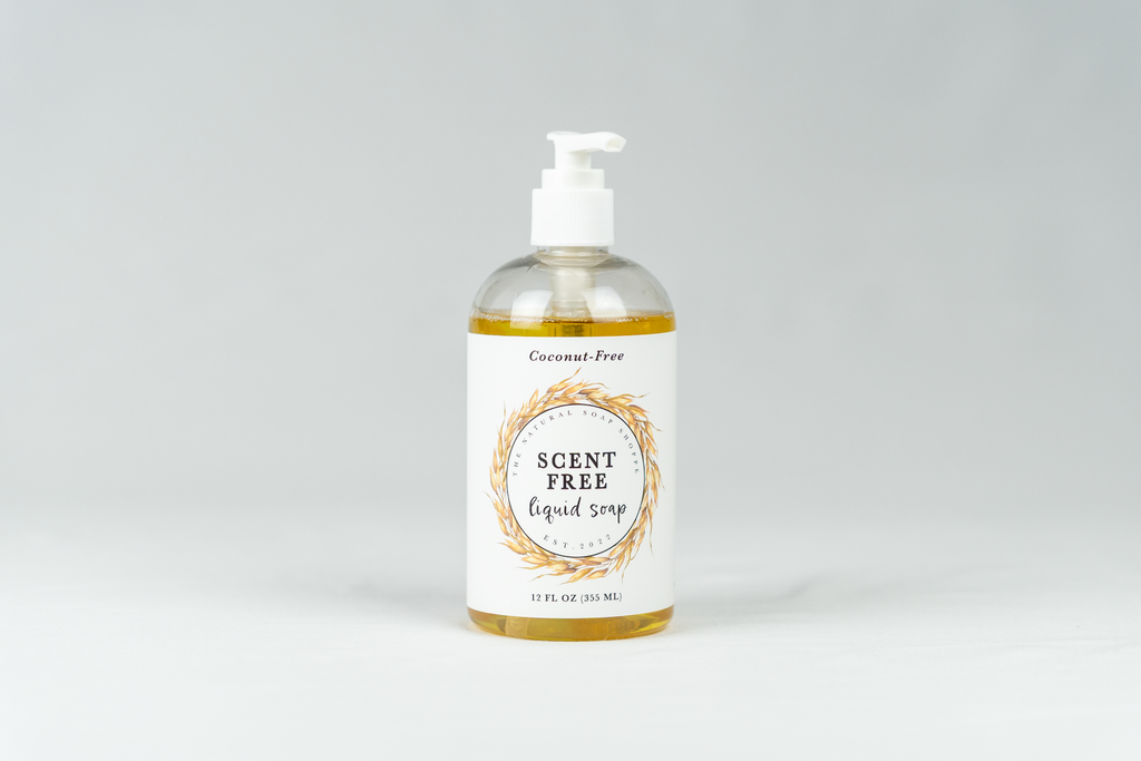 Scent Free Liquid Soap with Pump