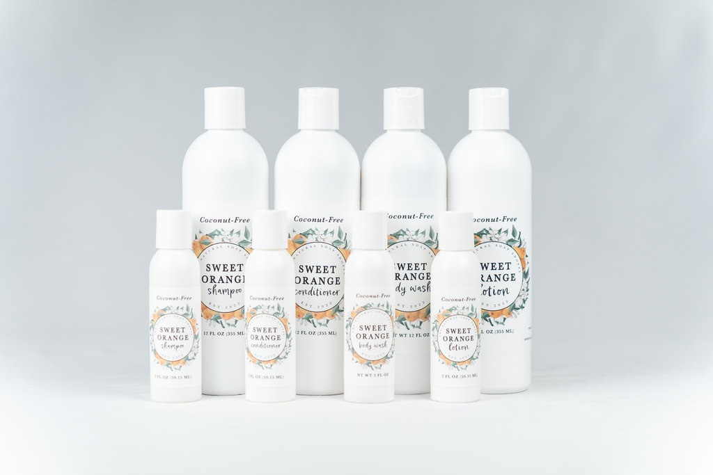Shower Plus Bundle - Sweet Orange (Shampoo, Conditioner, Body Wash, Lotion)