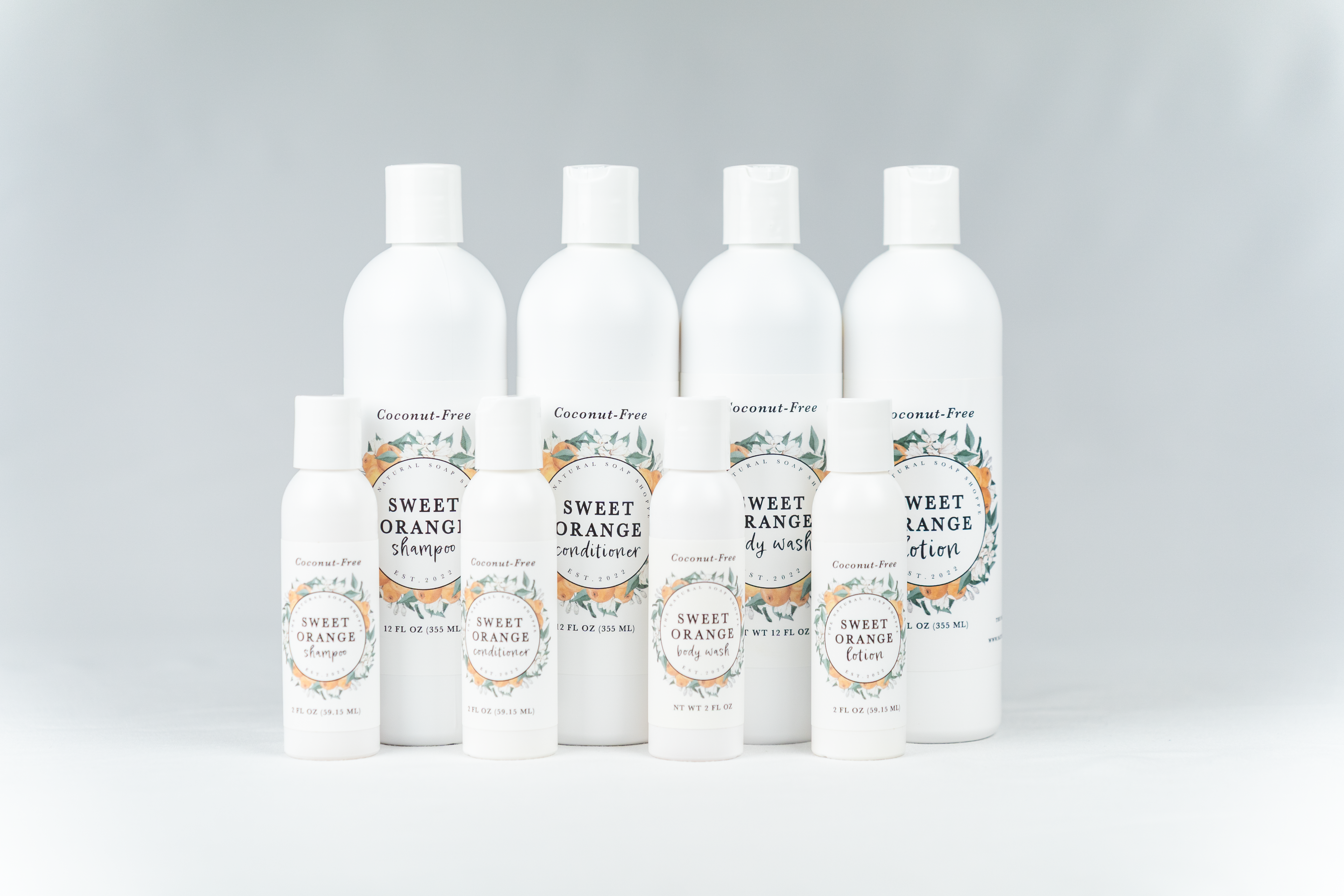Shower Plus Bundle - Sweet Orange (Shampoo, Conditioner, Body Wash, Lotion)
