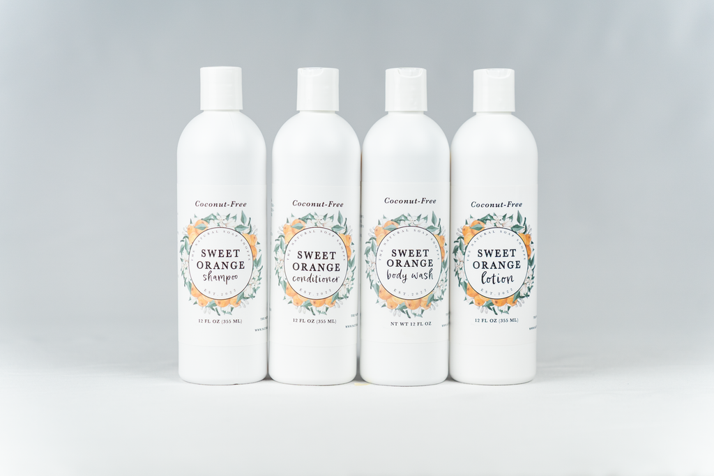 Shower Plus Bundle - Sweet Orange (Shampoo, Conditioner, Body Wash, Lotion)