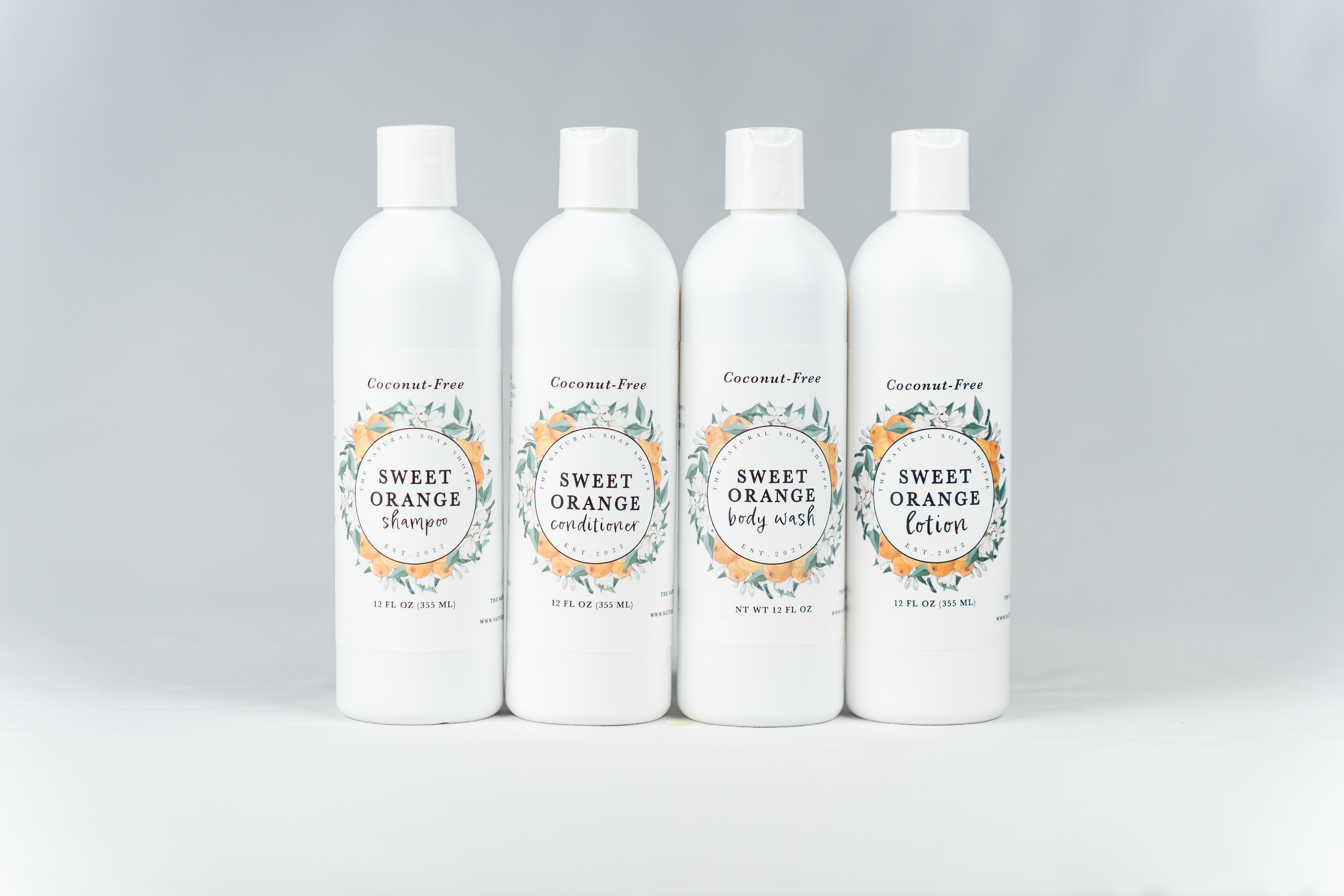 Shower Plus Bundle - Sweet Orange (Shampoo, Conditioner, Body Wash, Lotion)