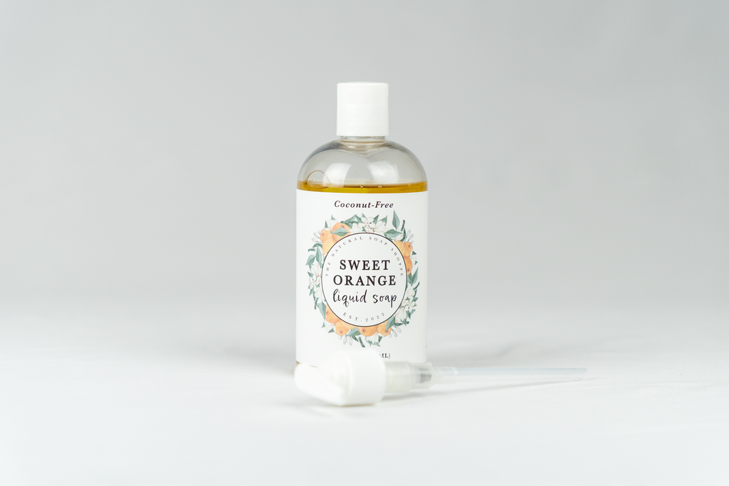 Sweet Orange Liquid Soap with Pump