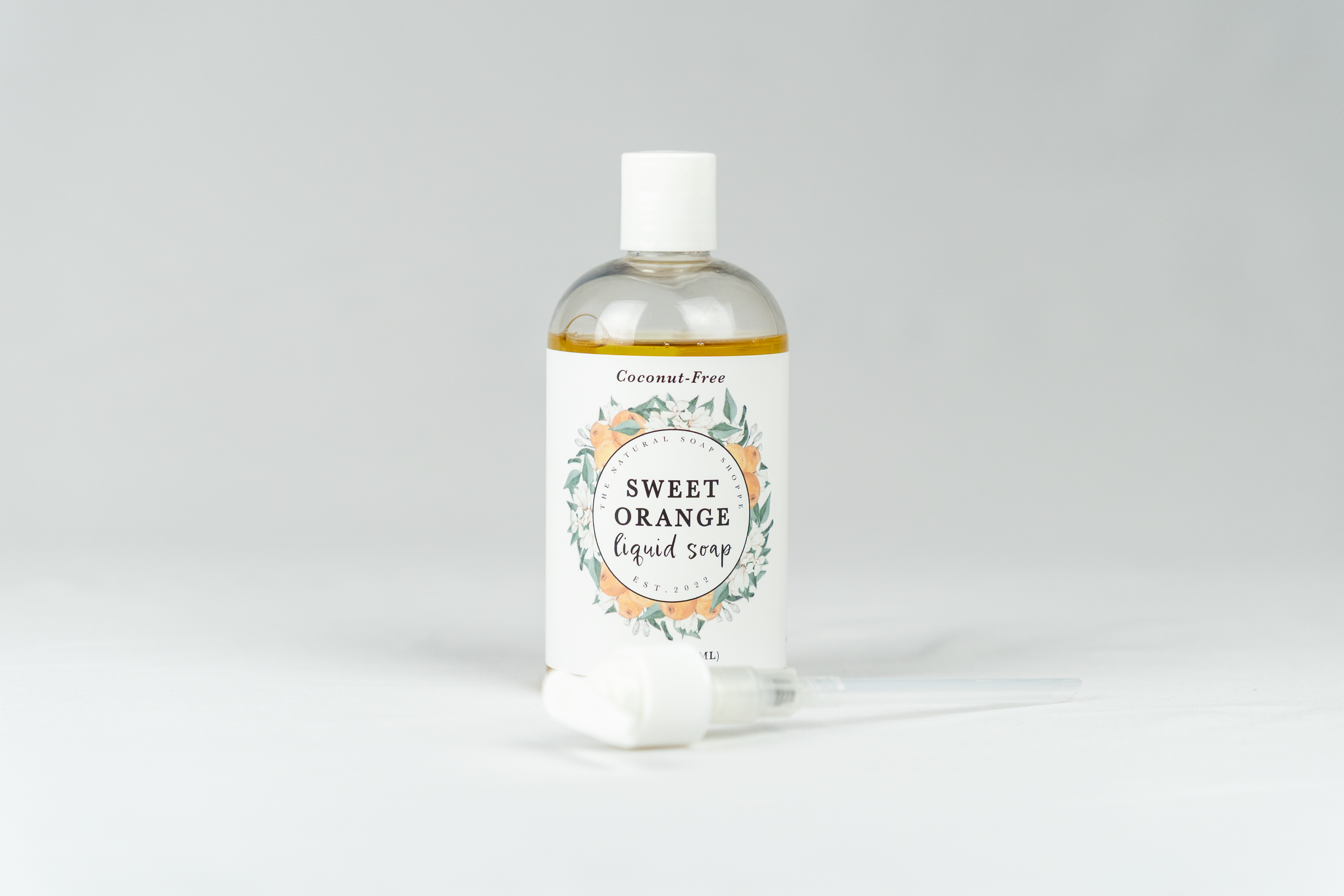 Sweet Orange Liquid Soap with Pump
